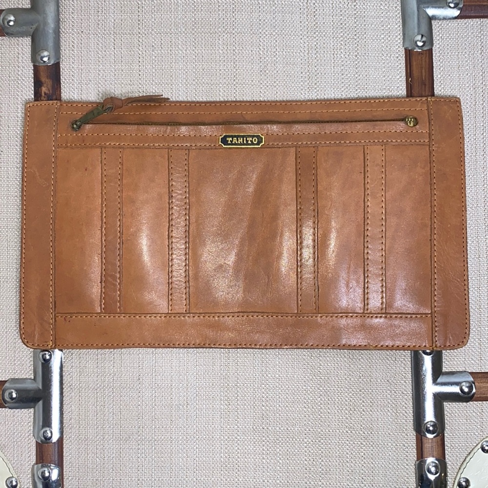 Vintage Tanito Leather Clutch